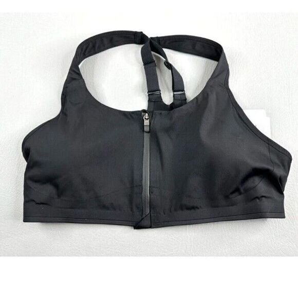 Athleta Empower II Daily Bra A-C BLACK Size Medium NWT - Picture 1 of 11